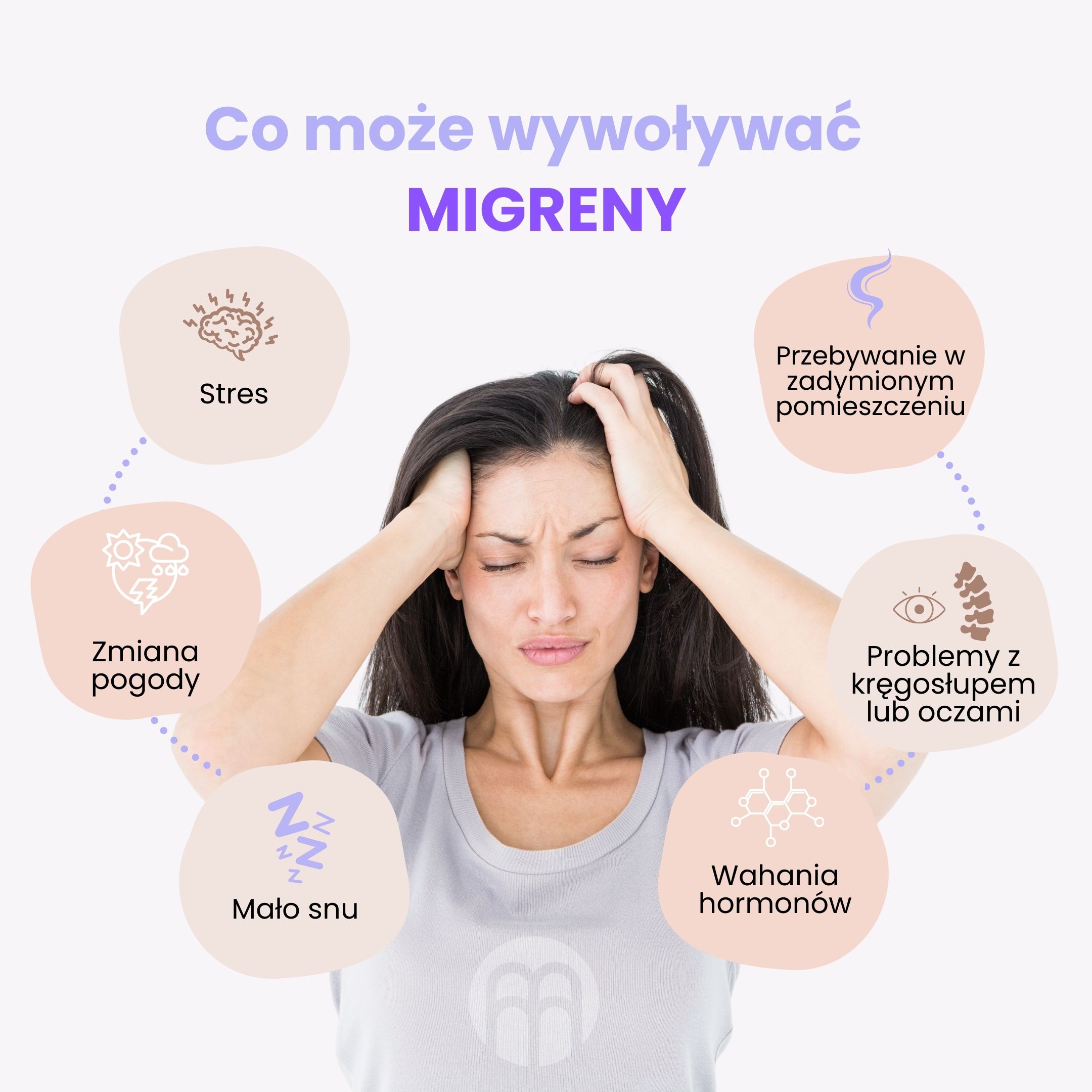 Možné spouštěče migrén